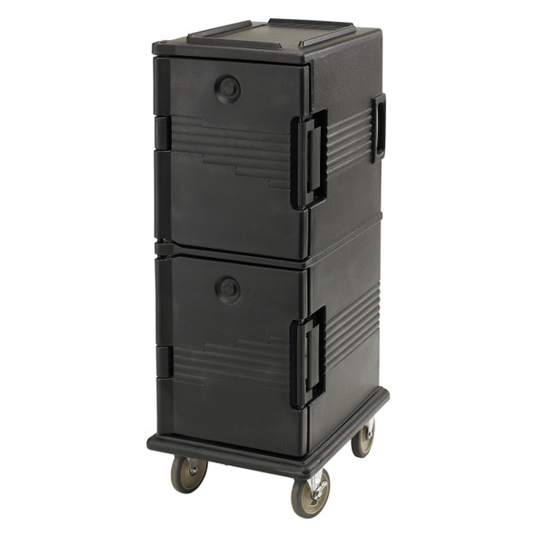 Cambro UPC800110 Ultra Camcart Food Pan Carrier, Front Loading, Black