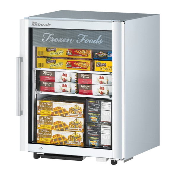 Turbo Air TGF-5SDW-N Countertop Merchandiser Freezer, White Cabinet