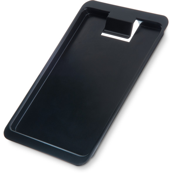 Carlisle 302003 Check Holder Tip Tray, Black, 7-3/4" x 4-3/8"