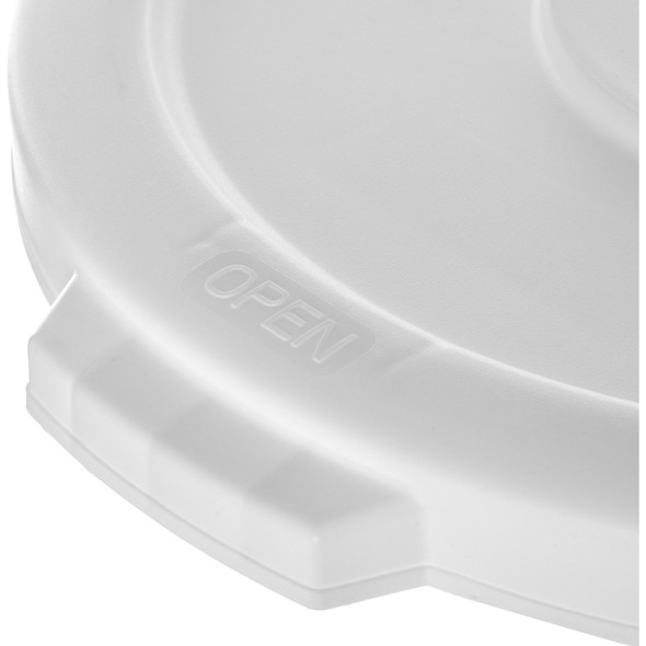 Carlisle 34101102 Bronco Waste Container Lid, for 10 gallon, White