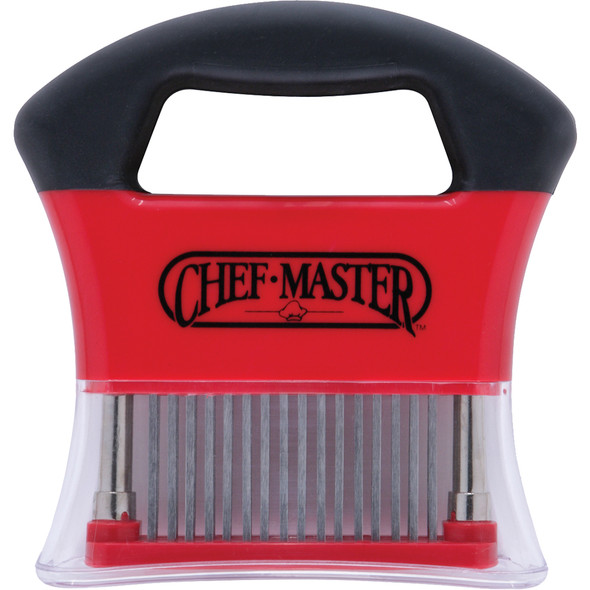 CHEFMASTER 90009 Meat Tenderizer, 48 S/S Blade, Dishwasher Safe, ETL