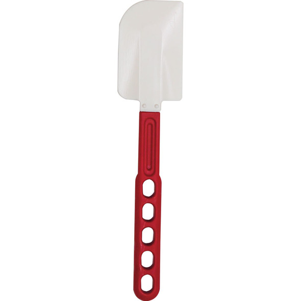 CHEFMASTER 90212 High Heat Spatula, 10", Red Handle, Silicone & Nylon