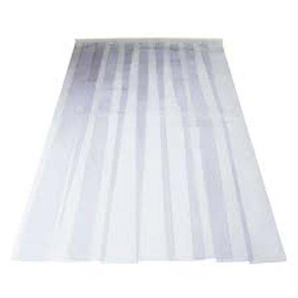 CURTRON CZN-8-PR-4 Strip Door, for Walk-In Openings Up to 40"W x 80"H x 0.08"D