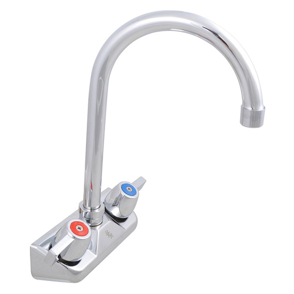 BK BKF-W-3G-G 4" Center Splash Mount Faucet with 3-1/2" Gooseneck Spout BK BKF-W-3G-G 4" Center Splash Mount Faucet with 3-1/2" Gooseneck Spout