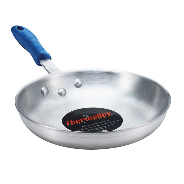 Browne 5814808 Thermalloy Fry Pan, 8" thermogrip  handle