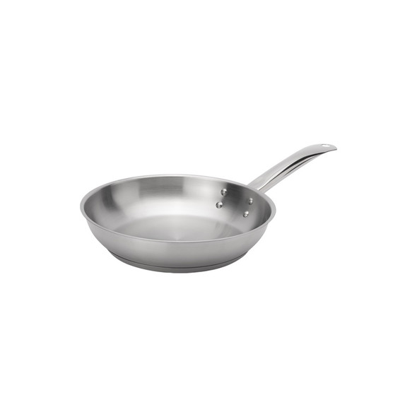 Browne 5734048 Elements Stainless Steel Fry Pan, 8"