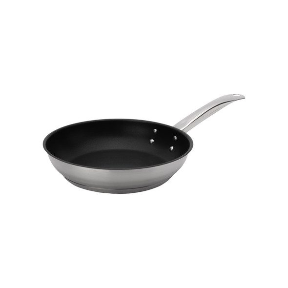 Browne 5734060 Elements Stainless Steel Fry Pan, 9.5", Teflon Select Non-Stick Coating