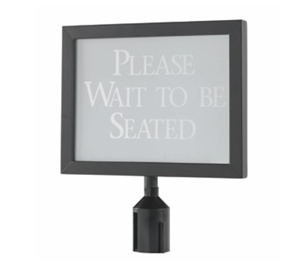 Aarco HSF1114BK Horizontal Sign Frame, 14-1/8" W x 11-1/8" H, Black Aarco HSF1114BK Horizontal Sign Frame, 14-1/8" W x 11-1/8" H, Black