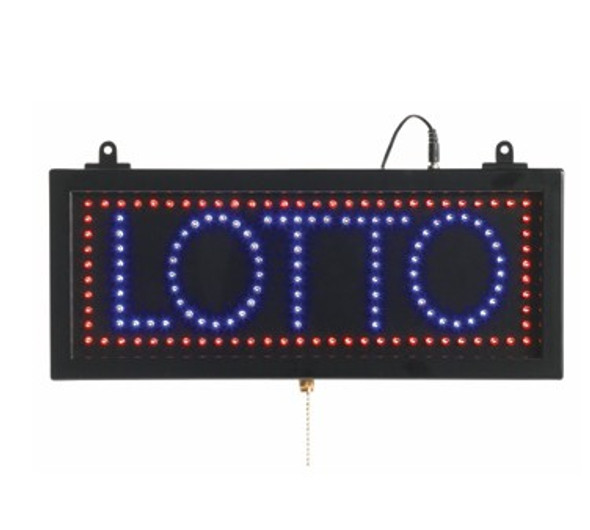 Aarco LOT04S "LOTTO" Led Sign, 16-1/8" x 6-3/4" Aarco LOT04S "LOTTO" Led Sign, 16-1/8" x 6-3/4"