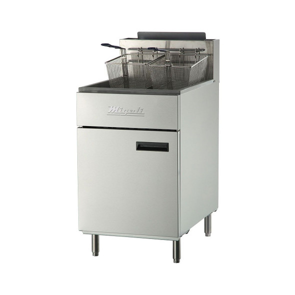 Migali C-F75 75 lb Gas Fryer - 150,000 BTU (C-F75)