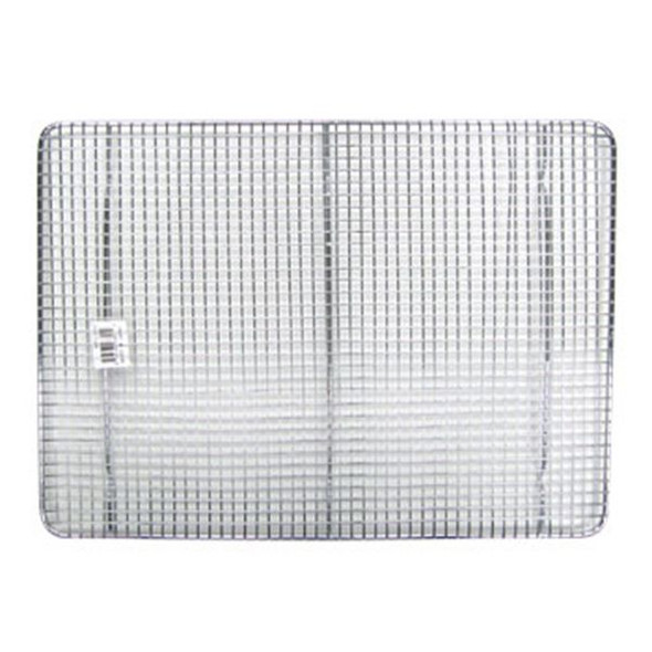 Adcraft WPG-1217 Wire Pan Grate, 12" x 16", Footed, Chrome Plated Wire