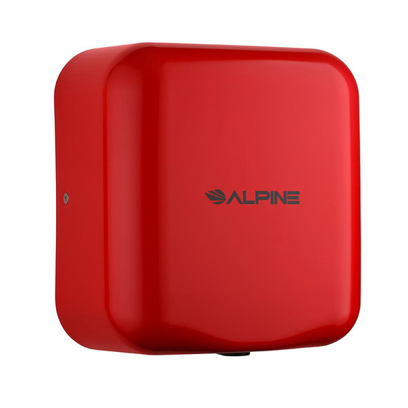 Alpine 400-10-RED Hemlock Commercial Hand Dryer, Red