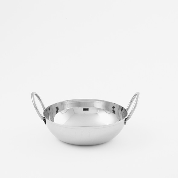 American Metalcraft BD45 16 Oz. Stainless Steel Balti Dish