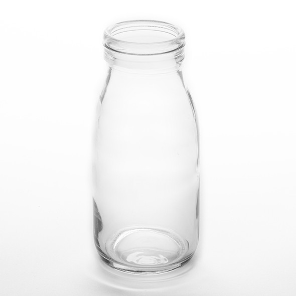 American Metalcraft GMB16 Milk Bottles, 16 oz, 2-3/4" x 6-1/2", Glass