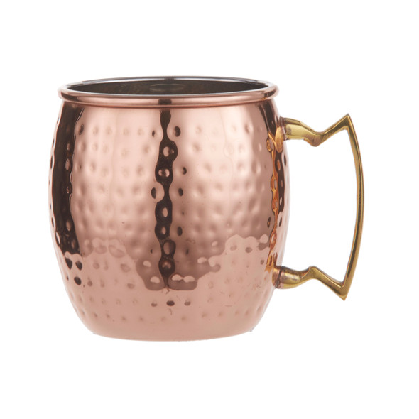 American Metalcraft CM16H Moscow Mule Mug, 16 oz., Copper Finish, Brass Handle