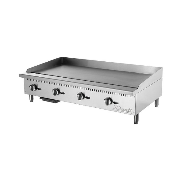 Migali C-G48 48" Wide Manual Griddle - 120,000 BTU Migali C-G48 48" Wide Manual Griddle - 120,000 BTU