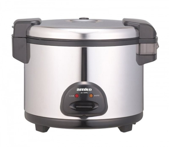 AMKO AK-50RC Electric Rice Cooker/Warmer, 5.0L, 62 Bowls
