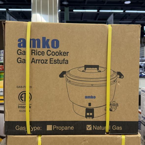 AMKO AK-55RC-NG Natural Gas Rice Cooker, 55 Cups