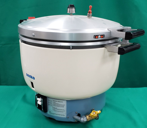 AMKO AK-55PRC-N Pressure Cooker, Natural Gas, 50 Cups, 28 Liter
