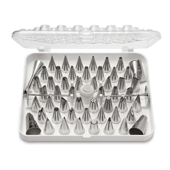 ATECO 783 Cake Decorating Tube Set, 55 Piece