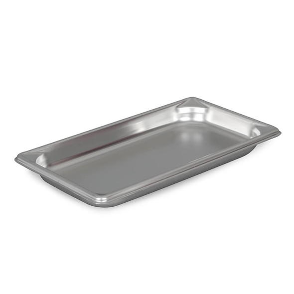 Vollrath 30312 Steam Pan, 1/3 Size, 1-1/4" Deep, Heavy Duty