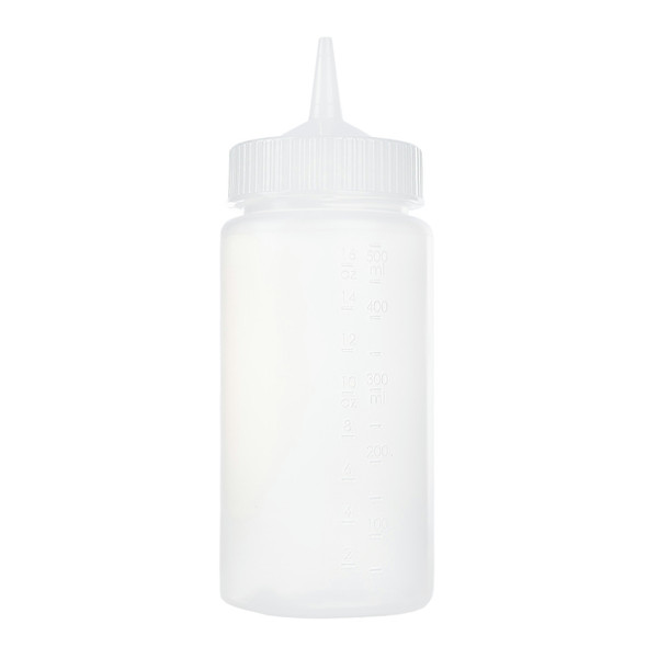 Vollrath 4916-13 Squeeze Bottle, Wide Mouth, 16 oz, Clear