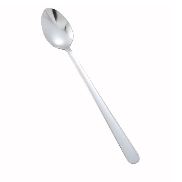 Winco 0002-02 Windsor Iced Teaspoon, 8", Medium Weight, 12/Box