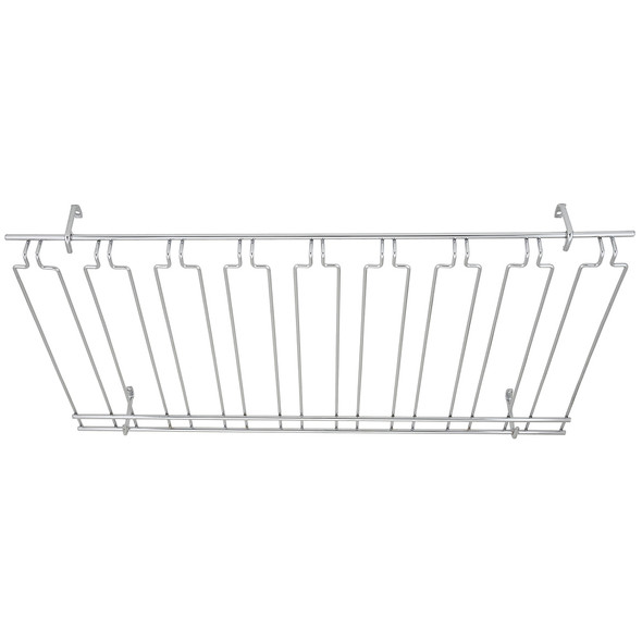 Winco GHC-1836 Overhead Glass Rack, 18" x 36" x 4", Chrome Plated