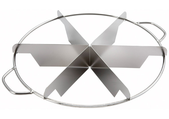 Winco SCU-6 Stainless Steel Pie Cutters, 6 Cut