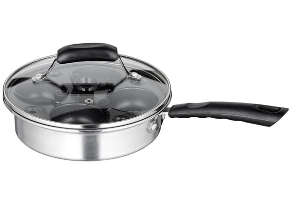 Winco CEP-4 Nonstick Egg Poacher, 4-Cup