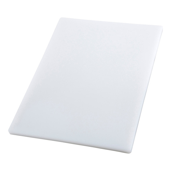 Winco CBH-1824 Cutting Board, 18" x 24" x 3/4" Thick, White
