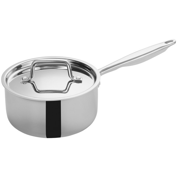 Winco TGAP-3 Tri-Gen Sauce Pan with Cover, 2.5 Quart
