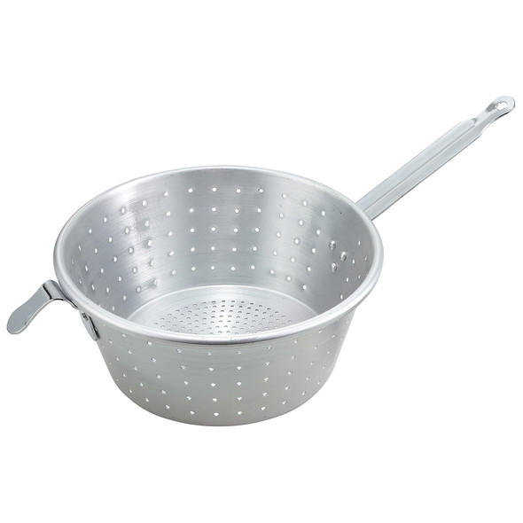 Winco ASS-10 Spaghetti Strainer, 10" dia., Round, Aluminum