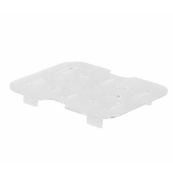 Winco SP76DS Poly-Ware Drain Shelf, 1/6 Size, Polycarbonate
