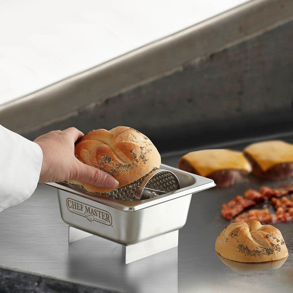 CHEFMASTER 90244 Compact Butter Roller, 36 oz., Stainless Steel