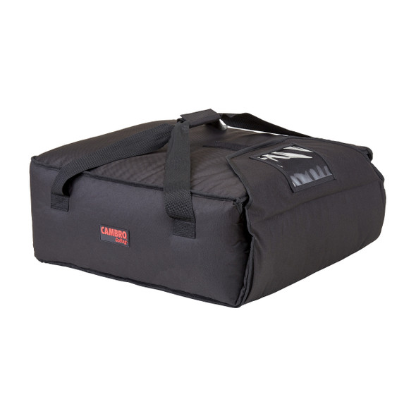 Cambro GBP318110 GoBag Pizza Delivery Bag, Black, 17-1/2"x20"x7-1/2"