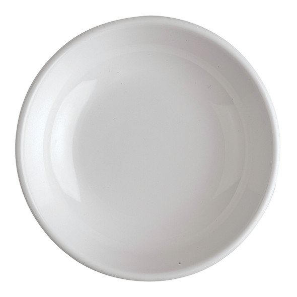 Tablecraft 10312W Mini Bowl, 3 oz., 3", Round, White, Melamine