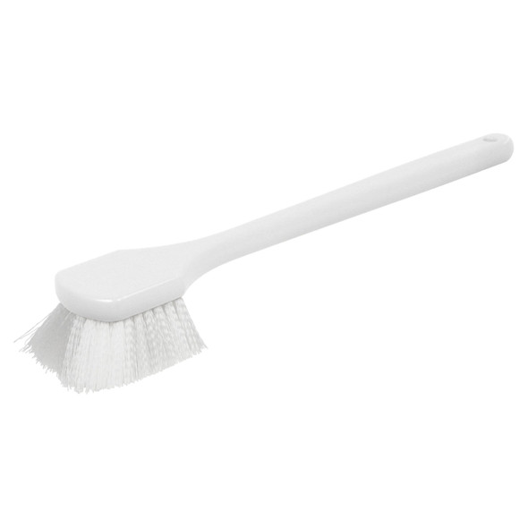 Winco BRN-20P Pot Brush, 20", Plastic Handle, Nylon Bristles