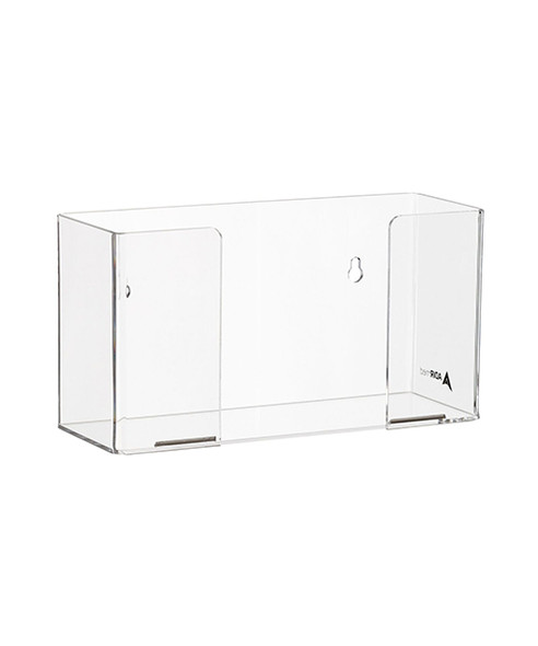 Alpine 902-01 Glove Dispenser, 1 Box Capacity, Acrylic, Clear