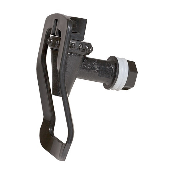 Service Ideas CBDSPIGHF Hands Free Replacement Spigot, Black