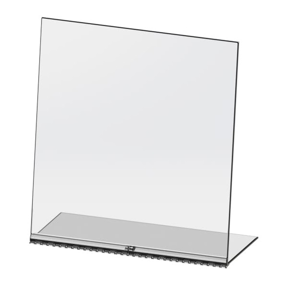 CAL-MIL 22153-31 Sneeze Guard, 31-1/2"W x 11"D x 31-1/2"H, Bottom Folding, wit