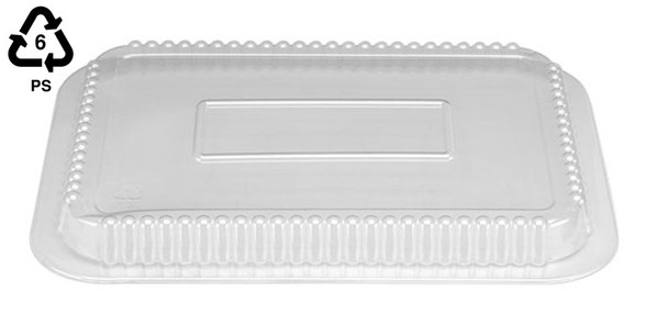 Clear Dome Lids, 5 lb Oblong (250/case)