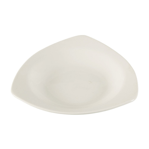 Yanco AC-510 22 Oz. Super White Porcelain Pasta Bowl - 12/Case