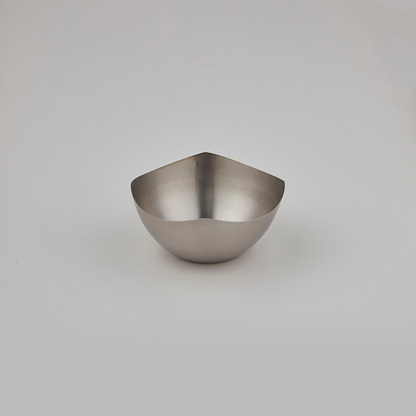 American Metalcraft SB400 5.5 Oz. Squound Stainless Steel Snack Bowl, 3-1/4" dia. x 1-1/2"H