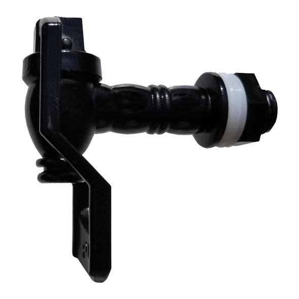 Tablecraft 10626 Universal Touchless Beverage Faucet, Plastic, Black