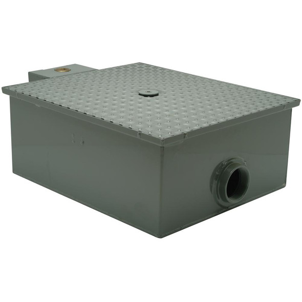 Zurn GT2701-50 Low Profile Grease Trap, 100 lb Capacity - Win Depot
