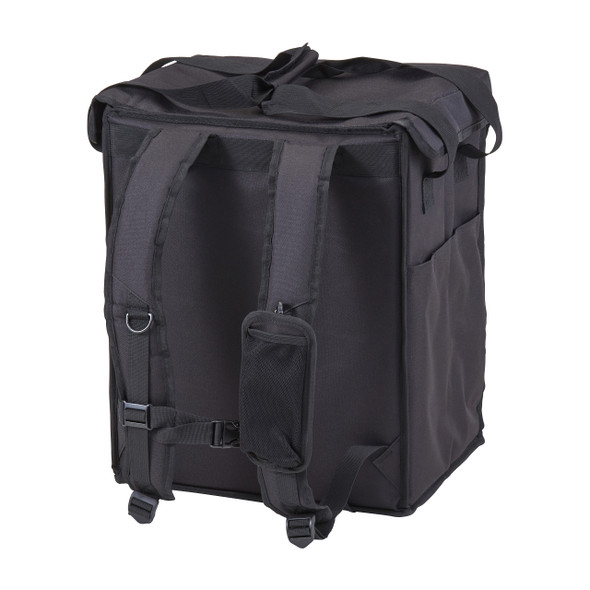 Cambro GBBP111417110 GoBag Delivery Backpack, Small, 11"x14"x17", Black