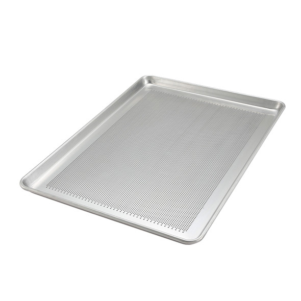 Winco ALXP-1826P Full Size 18 Gauge 18" x 26" Perforated Aluminum Sheet Pan