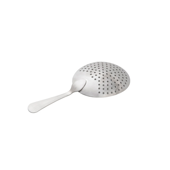 Tablecraft 10473 Julep Strainer, 3-3/16" x 1-1/8" x 6-1/4", Brushed Stainless Finish