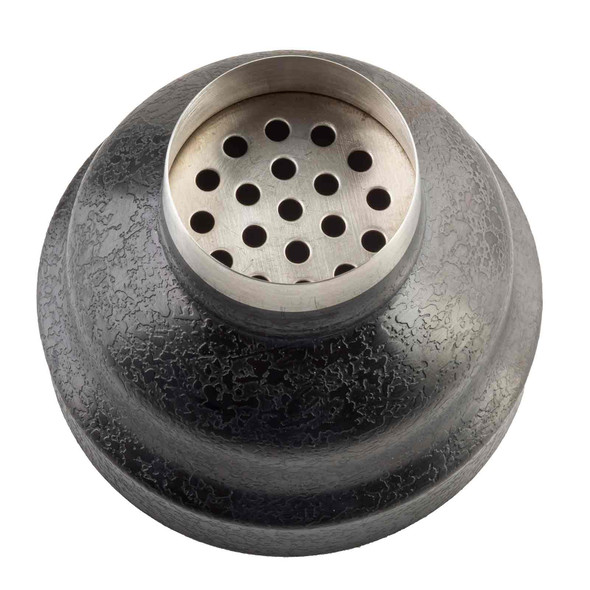 Tablecraft 10553 Cocktail Shaker, 24 oz., 3-Piece, Black Acid Etch Finish